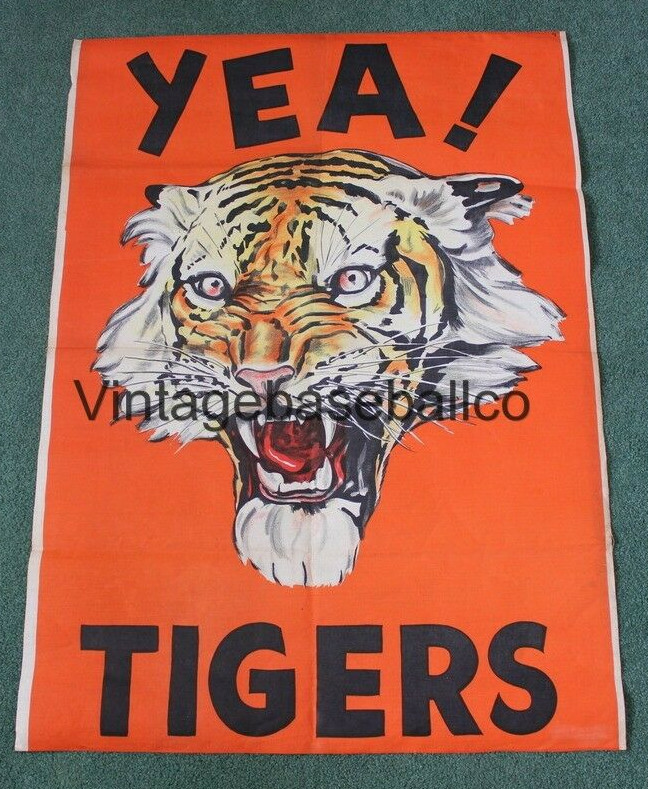 SCARCE original 1935 DETROIT TIGERS World Series Navin Field