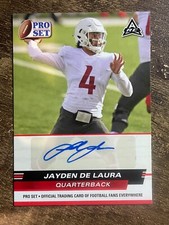 2022 Pro Set Draft Football Blaster Cards - Checklist Added 20
