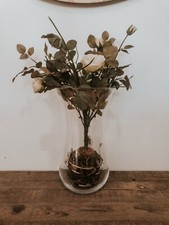 Vaso anfora da fiori in vetro