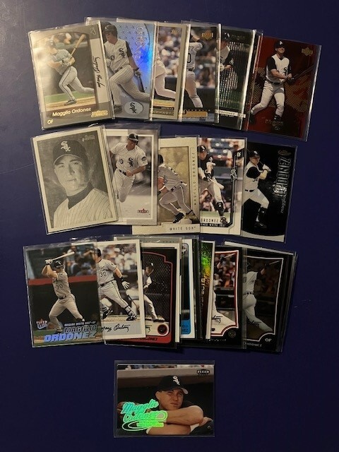 Magglio Ordonez Baseball Card Lot--25 Different Cards All Major Brands