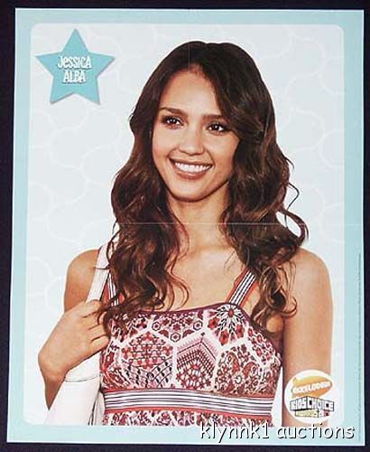 Jessica Alba Poster Centerfold 328A Drake Bell auf der Rückseite - Bild 1 von 2