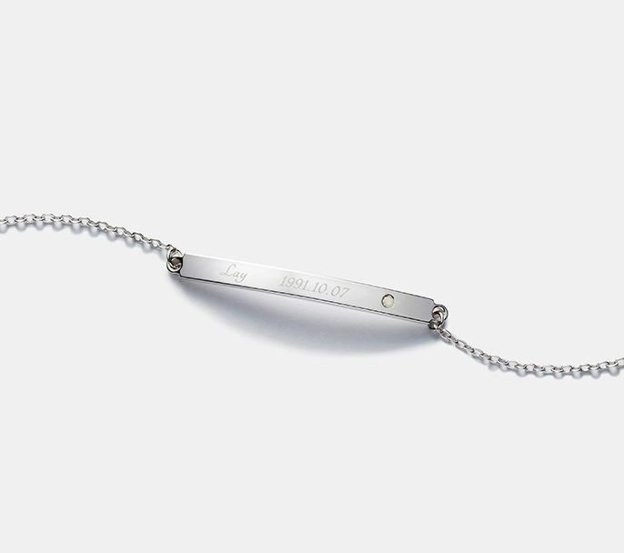 EXO LAY SMTOWN GIFTSHOP OFFICIAL GOODS BIRTHDAY BRACELET