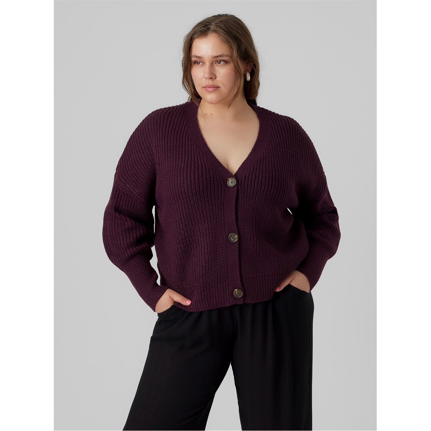 Модель Vero Damen Vmlea Crdg+ Strickjacke