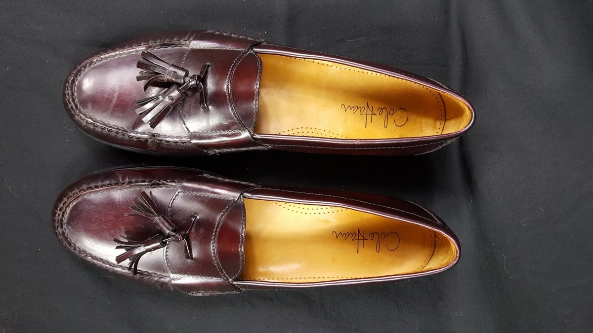 Cole Haan Tassel Loafers Mens 13 D Burgundy Oxblood Leather Dress Shoes C03507 Cole Haan - Brandclub - Cole Haan Men main image 2