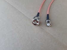 US MADE RG-400 N MALE to BNC MALE Double Shielded Coaxial Cable US MADE lot