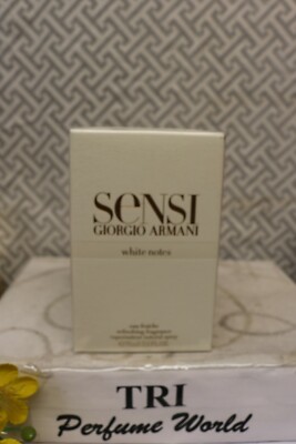 SENSI WHITE NOTES Giorgio Armani Eau Fraiche Refreshing Fragrance 2.5 oz. Sealed