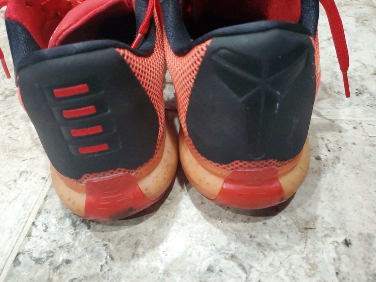 Nike Kobe X 10 Hot Lava Majors CRIMSON/UNIVERSITY RED Men display picture 1