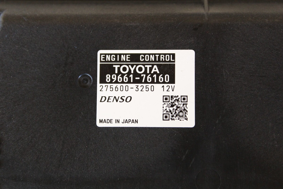 2015-2016 CT200H 89661-76160 Computer Brain Engine Control ECU ECM