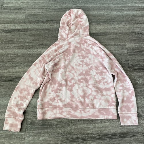 Athleta Girl's In Your Element 2.0 Hoodie Moonstone Pink Size Large L 12 - Picture 4 of 5