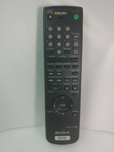 SONY ORIGINAL DVD SYSTEM REMOTE CONTROL RMT-D117A EXCELLENT - 第 1/4 張圖片