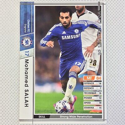 Panini WCCF 2014-15 Rookie Card Mohamed Salah Chelsea A013 Panini WCCF 2014-15 Rookie Card Mohamed Salah Chelsea A013
