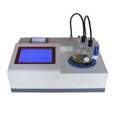 Automatic Karl Fischer Moisture Analyzer Trace Moisture Meter Built-in Printer