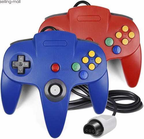 2PCS Classic Wired N64 Controller Gamepad Joystick for Nintendo 64 Video Game - Picture 11 of 99