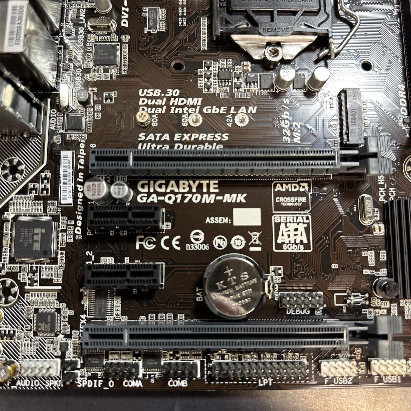 Gigabyte GAQ170MMK LGA 1151 DDR4 Desktop Motherboard eBay