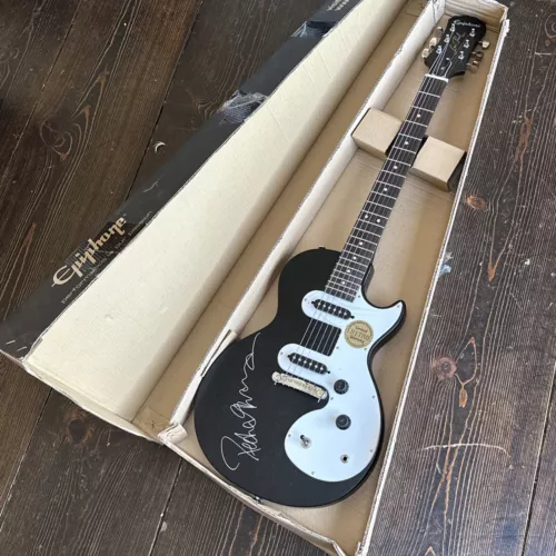 MINT 2017 Epiphone Les Paul SL Guitar SIGNED PETER FRAMPTON Original Box Unused