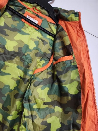 ORIGINAL PENGUIN KIDS' HOODED PUFFER VEST,ORANGE-12-13yrs old - Picture 6 of 6