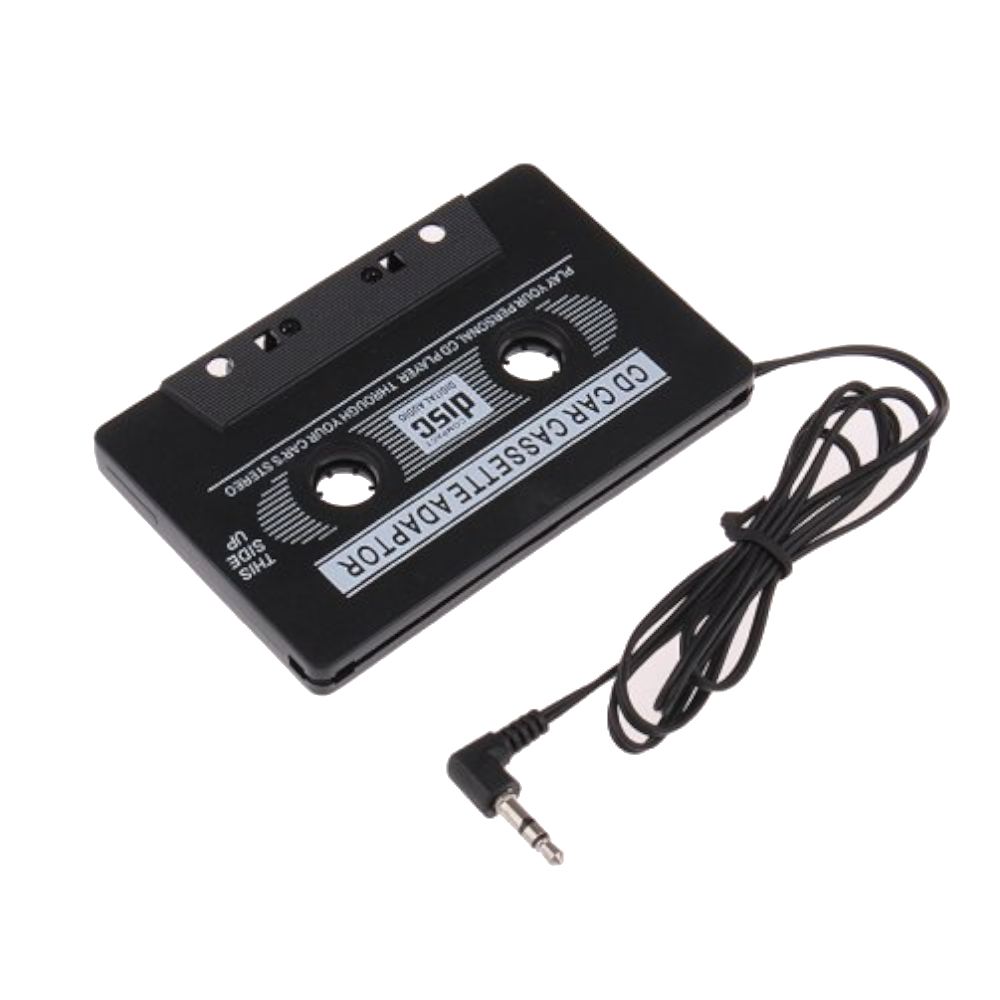 Tape Cassette AUX 3.5mm Player Jack MP3 iPod iPhone Audio Adapter Car