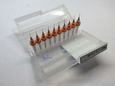 NHU .3 X 5. mm Union Tool micro drill 3.175mm Shank 10 PCS CNC Router PCB
