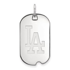 Los Angeles Dodgers MLB Small Dog Tag Pendant SS031DOD $90.90