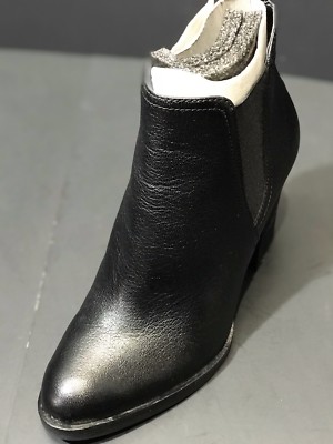Marc Fisher Womens Mallory Closed Toe Ankle Fashion Black Boots Size US 7 M