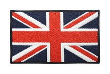 England Flagge Patch zum Aufb&uuml;geln | Gro&szlig;britannien Union Jack Patches | London
