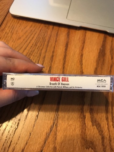 Vince Gill Breath Of Heaven Cassette Ships N 24h - Picture 2 of 3