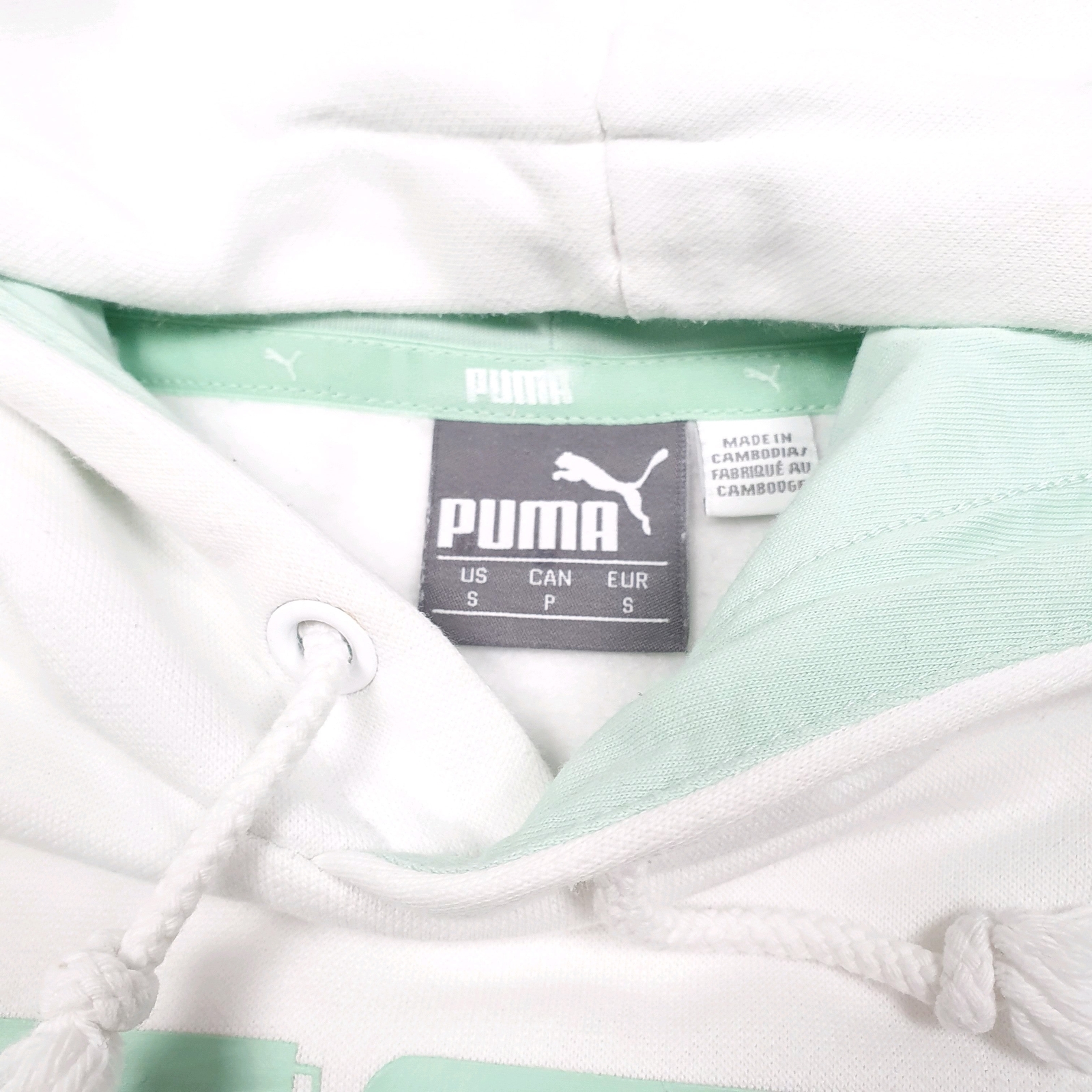 PUMA Hoodie Spellout Jumper Sweatshirt Mens S image 2