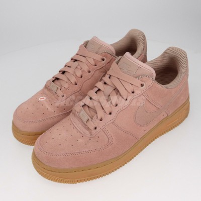 Nike Wmns Air Force 1 07 se Pé Direito Com Defeito De Mulheres Rosa US6.5  AA0287-600 | eBay