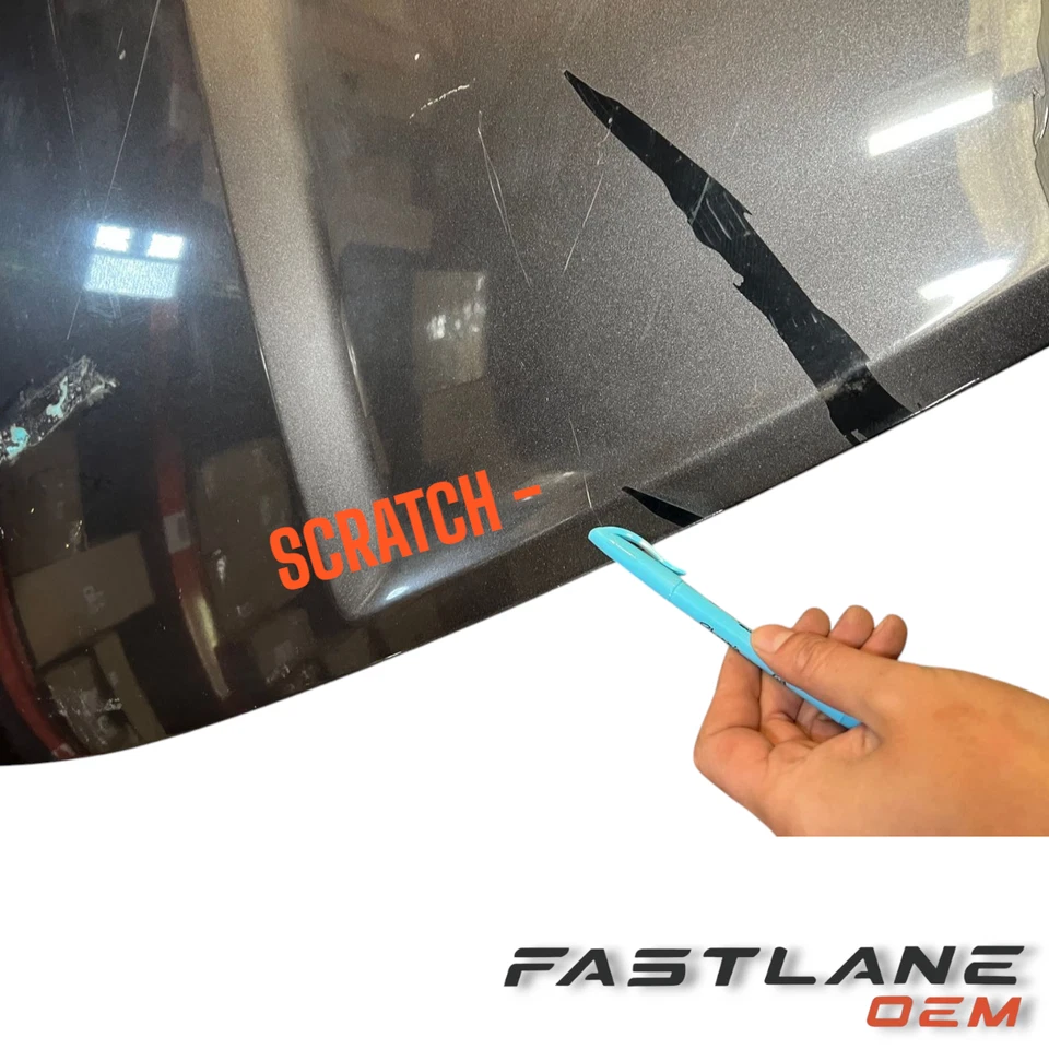 Dodge Challenger 2008-2014 panel de capó usado OEM 68044225AC Foto 3 de 4