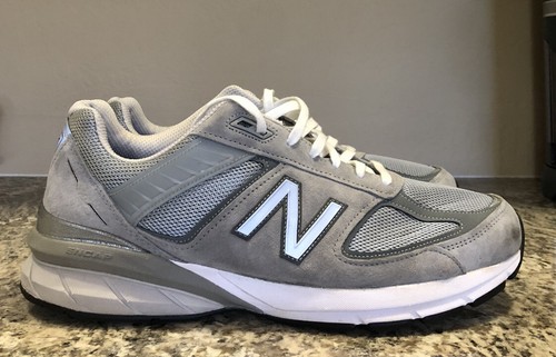 New Balance Men's 990v5 Made In US Running Shoes Cool Grey Sz 13 4E / EEEE  $185 | eBay
