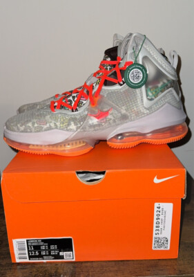 Nike Lebron XIX 19 Fast Food Grey Mens Size 11   Deadstock Stock X Verified