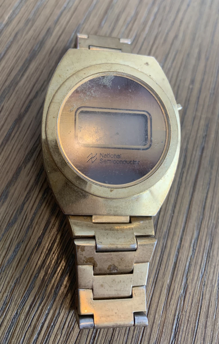 Vintage mens National Semiconductor LED watch Not Working for