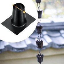 Rain Chain Gutter Adapter Chain Accessories for Rain Chain Installation