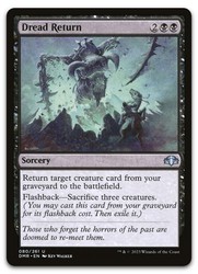 Dread Return 80/261 Dominaria Remastered Uncommon MTG