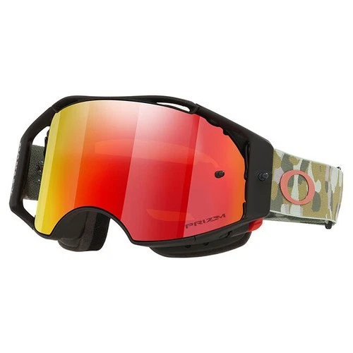 Oakley Goggles Airbrake MTB Airbrake MTB Green Camo Prizm Trail Torch