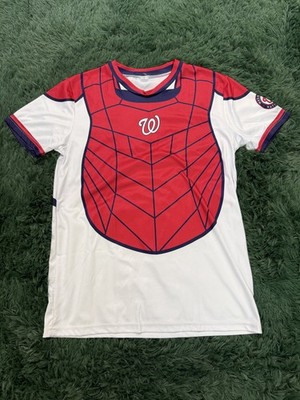 Washington Nationals Ruiz #20 Catcher Style Fan Jersey Youth XL MLB Baseball