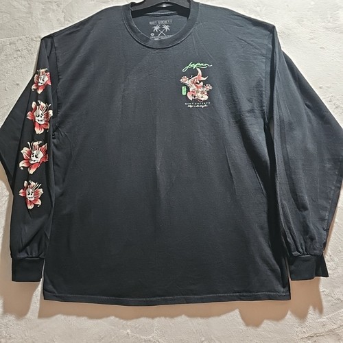 Japan Riot Society LOS Angeles & Tokyo Long sleeves Black Sz XL - Picture 5 of 13