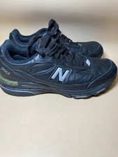 New Balance 993 Shoes Men's 7.5 Black Heritage Collection Made In USA MR993LBK