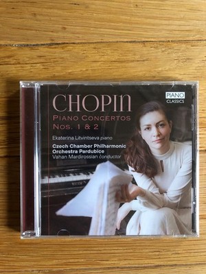 CHOPIN - PIANO CONCERTOS  NOS. 1 & 2, EKATERINA LITVINTSEVA, CD NEU (OVP)