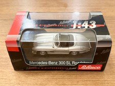 1/43  Schuco  Mercedes-Benz 300SL Roadster Silver 556442