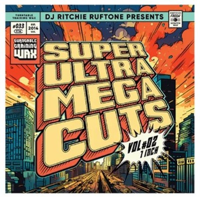 Super Ultra Mega Cuts Vol. 2 7'' Scratch Record from Ritchie Ruftone