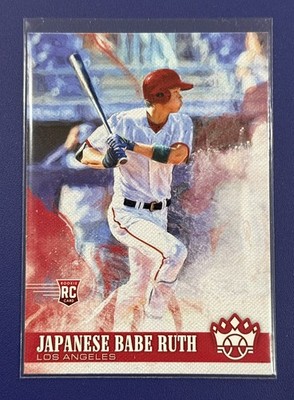 2018 Diamond Kings Shohei Ohtani Japanese Babe Ruth Name Variation Rookie RC #76