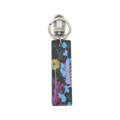 Authentic Louis Vuitton Monogram Eclipse Porte Clés Tab Monogram Eclipse Fo...