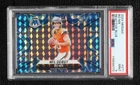2024 Panini Mosaic NFL Debut Reactive Blue Prizm Bo Nix PSA 9 MINT Rookie RC