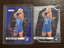 2024 Panini Prizm WNBA #79 Courtney Williams Blue Velocity Prizms