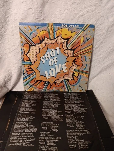 Bob Dylan - Shot At Love Vinyl LP Record 1981 Columbia G+/G+ FAST SHIPPING