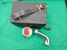 Antique 'Peter Pan' Miniature Portable Gramophone -Incomplete, Working