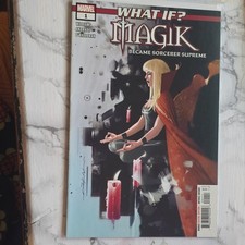 Marvel Comics What If? Magik Became Sorcerer Supreme #1 (2018) SKAN Cover
