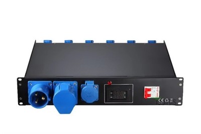 Stage Lighting Equipment CEE16/32A Socket Output Power Distribution Box