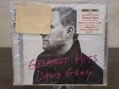 Brand New David Gray Greatest Hits CD BARNES & NOBLE Exclusive 2 Disc *See Desc*